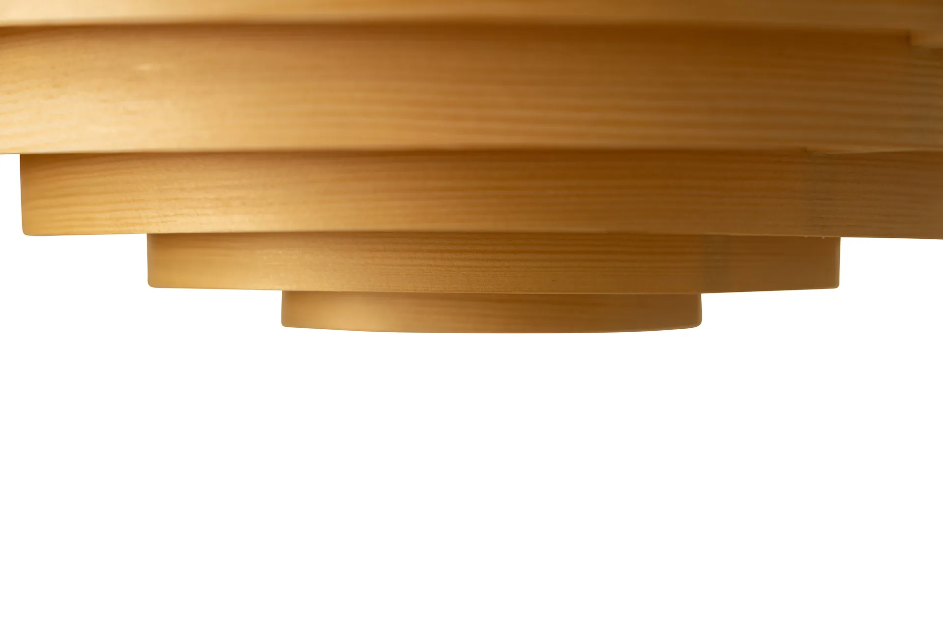 Lámpara de techo 1002 Hans Pendant, Pino aceitado y encerado mate, Ø46 cm Vaarnii