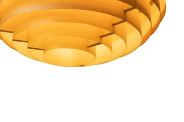 Lámpara de techo 1002 Hans Pendant - Pino aceitado y encerado mate, Ø46 cm - Vaarnii