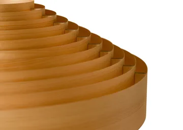 Lámpara de techo 1003 Hans Pendant - Pino aceitado y encerado mate, Ø60 cm - Vaarnii