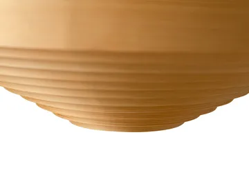 Lámpara de techo 1003 Hans Pendant - Pino aceitado y encerado mate, Ø60 cm - Vaarnii