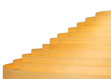 Lámpara de techo 1003 Hans Pendant - Pino aceitado y encerado mate, Ø60 cm - Vaarnii