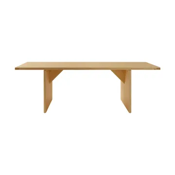 Mesa 012 Kolmio Dining Table - Pino aceitado y encerado mate, 227×95×72 cm - Vaarnii