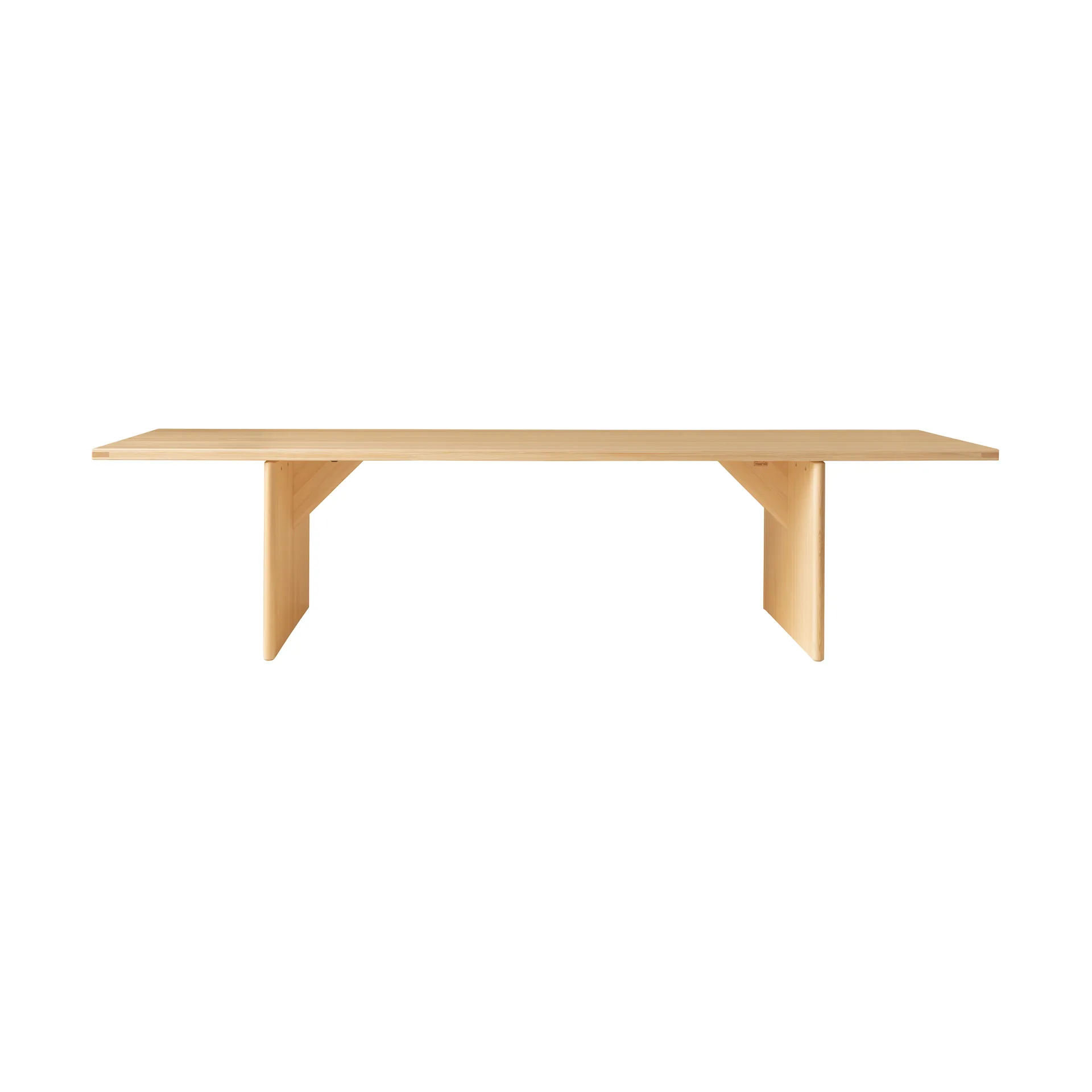 Mesa 012 Kolmio Dining Table, Pino aceitado y encerado mate, 305x99x72 cm Vaarnii