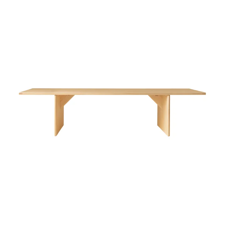 Mesa 012 Kolmio Dining Table - Pino aceitado y encerado mate, 305x99x72 cm - Vaarnii