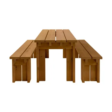 Mesa 013 Osa Outdoor Table - Pino termo-tratado, 182x75x78 cm - Vaarnii