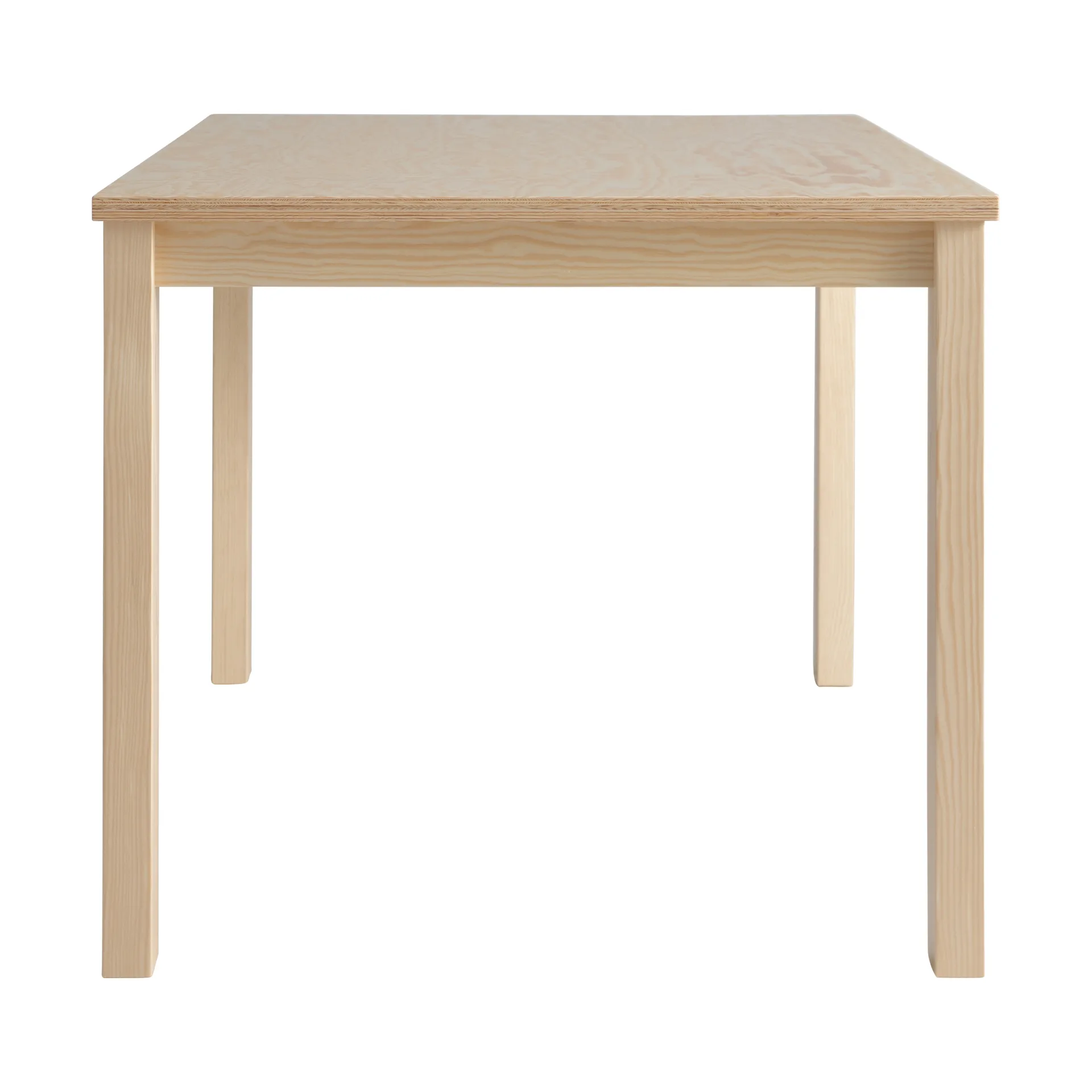 Mesa 016 Maasto Table, Pino aceitado y encerado mate, 120x120x75 cm Vaarnii