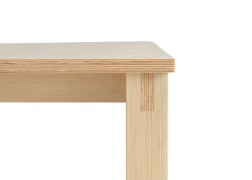 Mesa 016 Maasto Table - Pino aceitado y encerado mate, 200x90x75 cm - Vaarnii