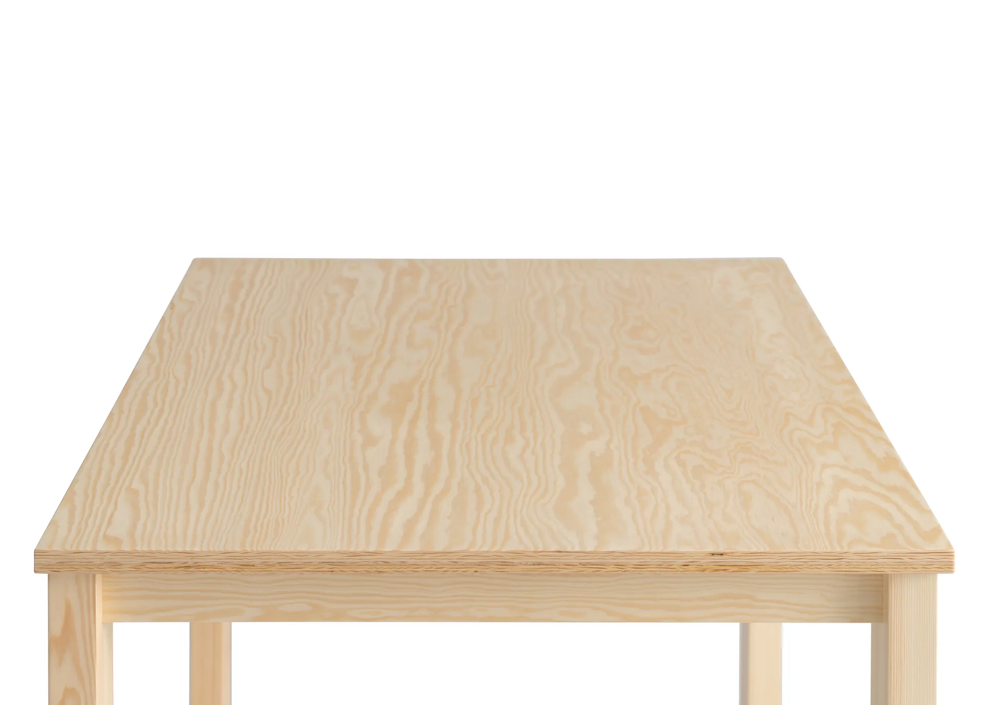 Mesa 016 Maasto Table, Pino aceitado y encerado mate, 90x90x75 cm Vaarnii