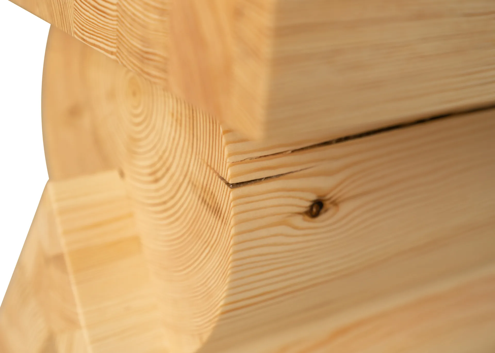 Mesa auxiliar 006 AA Side Table, Pino aceitado y encerado mate, 40x40x45 cm Vaarnii