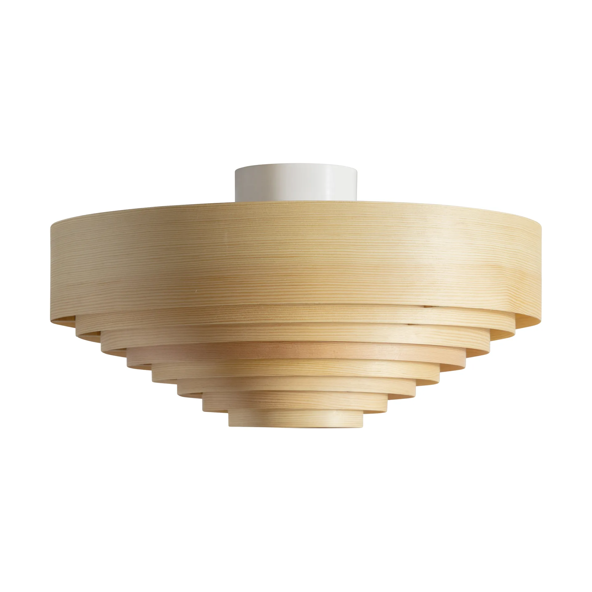 Plafón 1005 Hans Ceiling Light, Pino aceitado y encerado mate, Ø42 cm Vaarnii