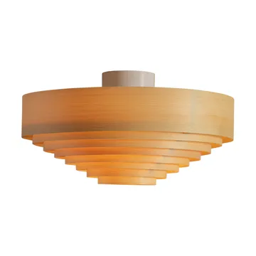 Plafón 1005 Hans Ceiling Light - Pino aceitado y encerado mate, Ø42 cm - Vaarnii