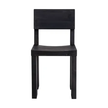 Silla 001 Dining Chair - Pino con tinte negro - Vaarnii