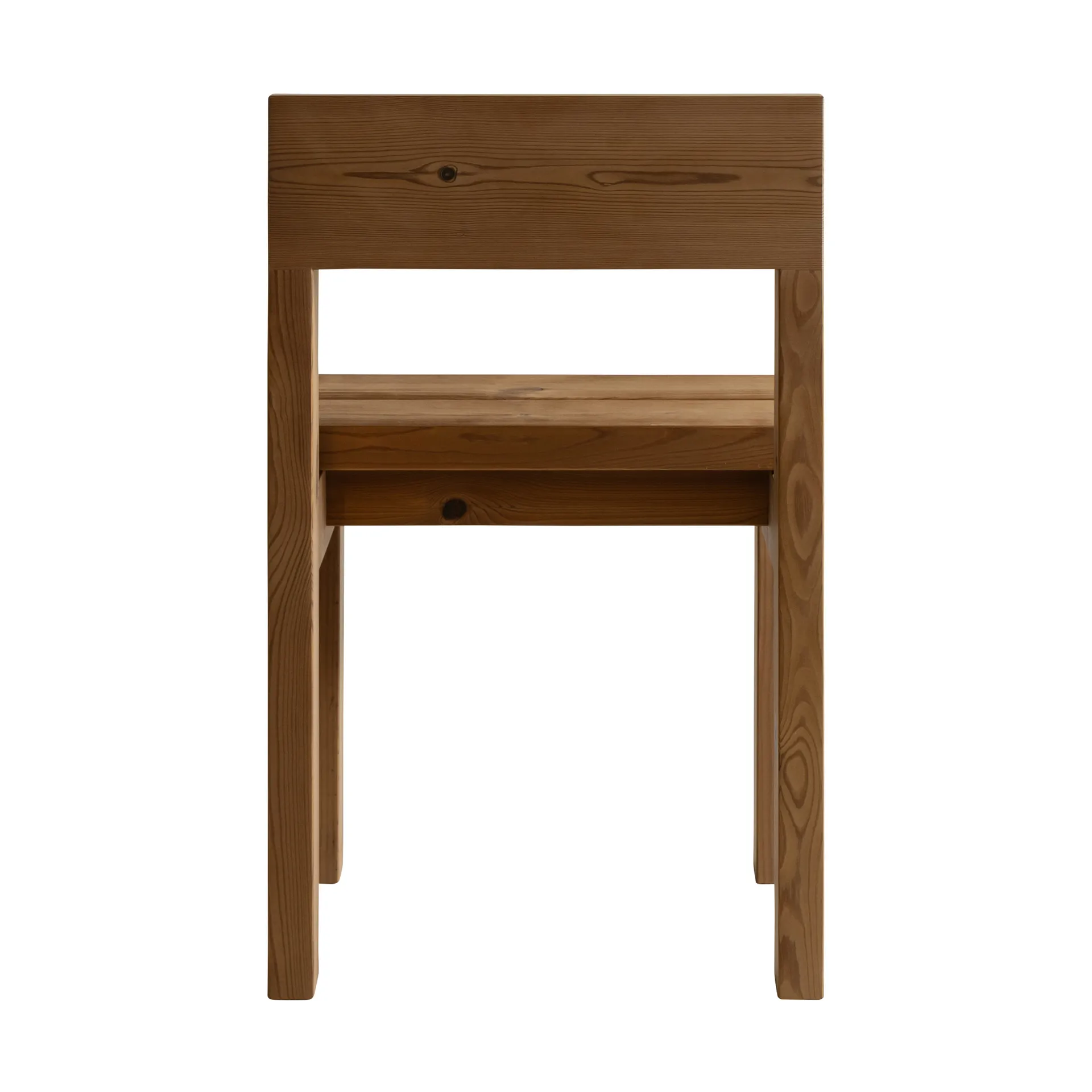 Silla 013 Osa Outdoor Dining Chair, Pino aceitado y encerado mate Vaarnii