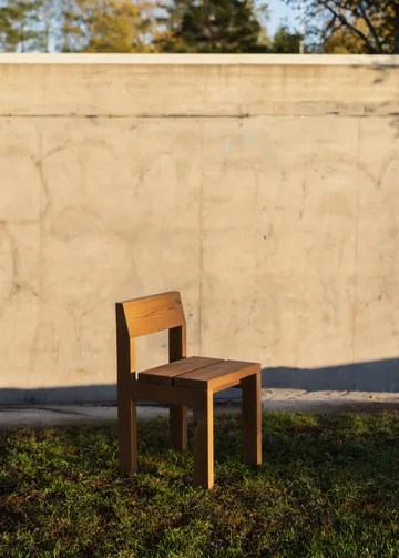 Silla 013 Osa Outdoor Dining Chair - Pino aceitado y encerado mate - Vaarnii