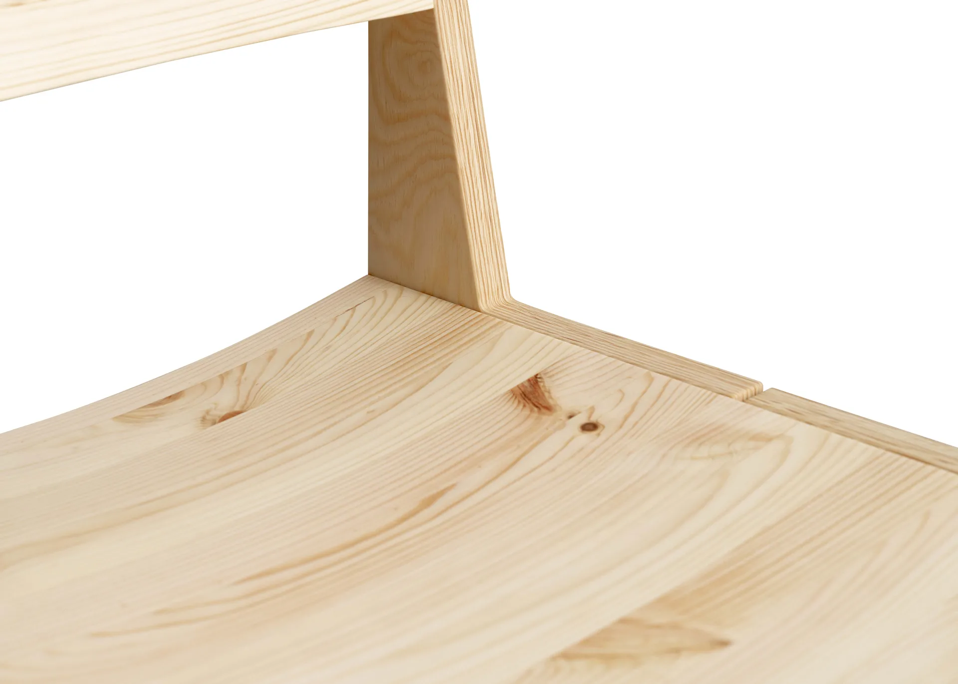 Silla 016 Maasto Dining Chair, Pino aceitado y encerado mate Vaarnii