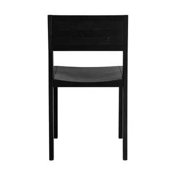 Silla 016 Maasto Dining Chair - Pino tintado en negro - Vaarnii