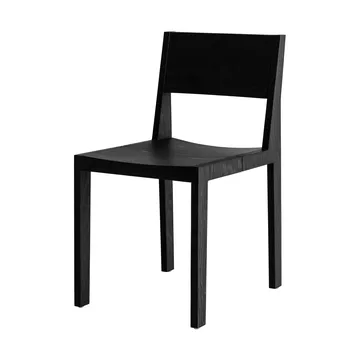 Silla 016 Maasto Dining Chair - Pino tintado en negro - Vaarnii