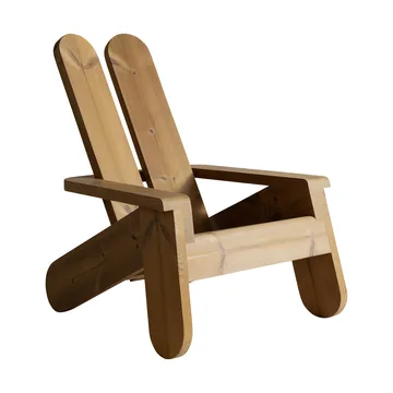 Silla lounge 015 Peace Outdoor Lounge Chair - Pino termotratado - Vaarnii