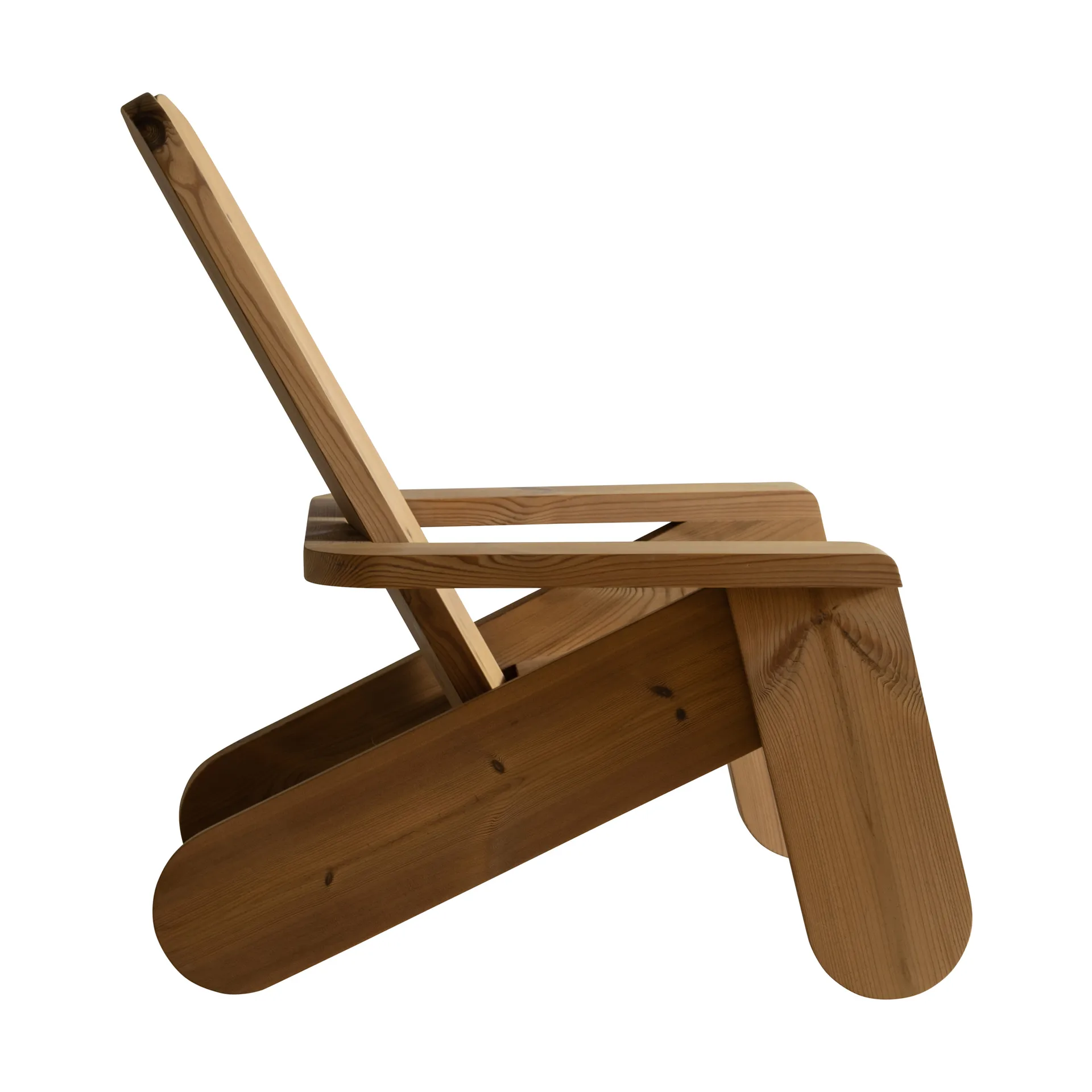 Silla lounge 015 Peace Outdoor Lounge Chair, Pino termotratado Vaarnii