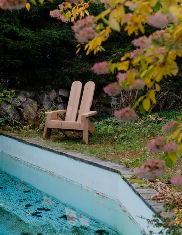 Silla lounge 015 Peace Outdoor Lounge Chair - Pino termotratado - Vaarnii