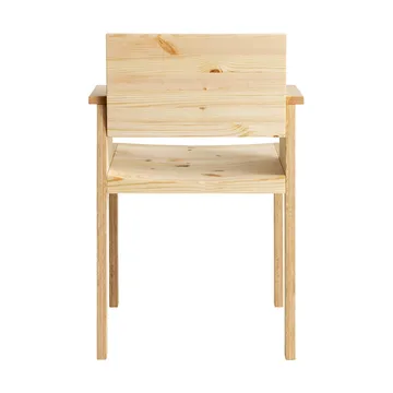 Sillón con reposabrazos 016 Maasto Dining Armchair - Pino aceitado y encerado mate - Vaarnii