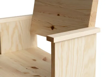 Sillón con reposabrazos 016 Maasto Dining Armchair - Pino aceitado y encerado mate - Vaarnii