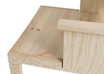 Sillón con reposabrazos 016 Maasto Dining Armchair - Pino aceitado y encerado mate - Vaarnii