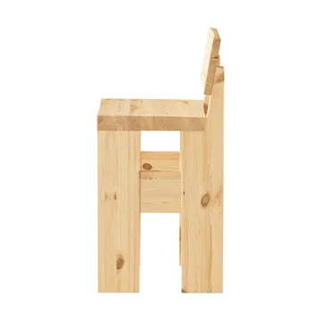 Taburete 001 Bar Stool - Pino aceitado y encerado mate, 65 cm - Vaarnii