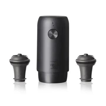 Bomba de vacío eléctrica para vino Vacuvin Wine Saver - Negro - Vacuvin