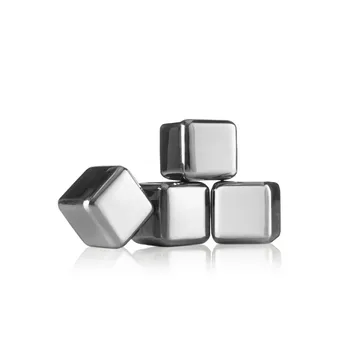 Piedras para whisky Vacuvin - Acero inoxidable, 4-pack - Vacuvin