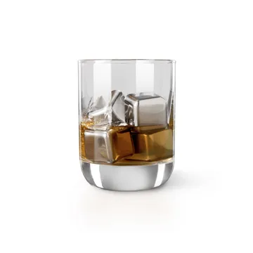 Piedras para whisky Vacuvin - Acero inoxidable, 4-pack - Vacuvin