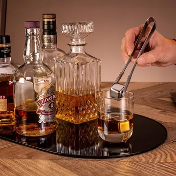 Piedras para whisky Vacuvin - Acero inoxidable, 4-pack - Vacuvin