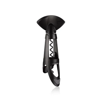 Sacacorchos giratorio Vacuvin Twister - Negro - Vacuvin