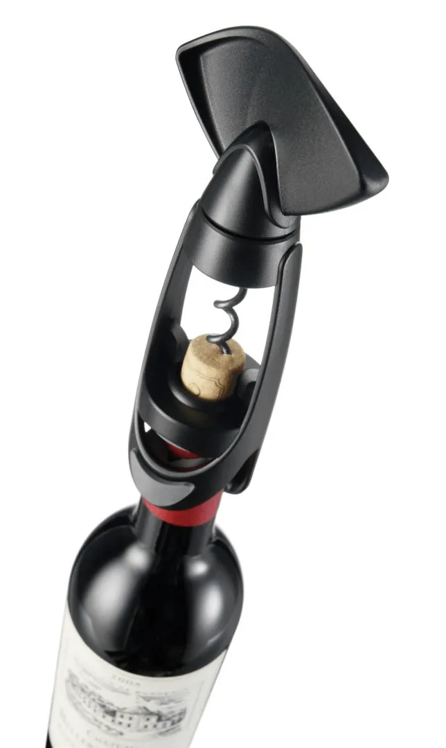 Sacacorchos giratorio Vacuvin Twister, Negro Vacuvin