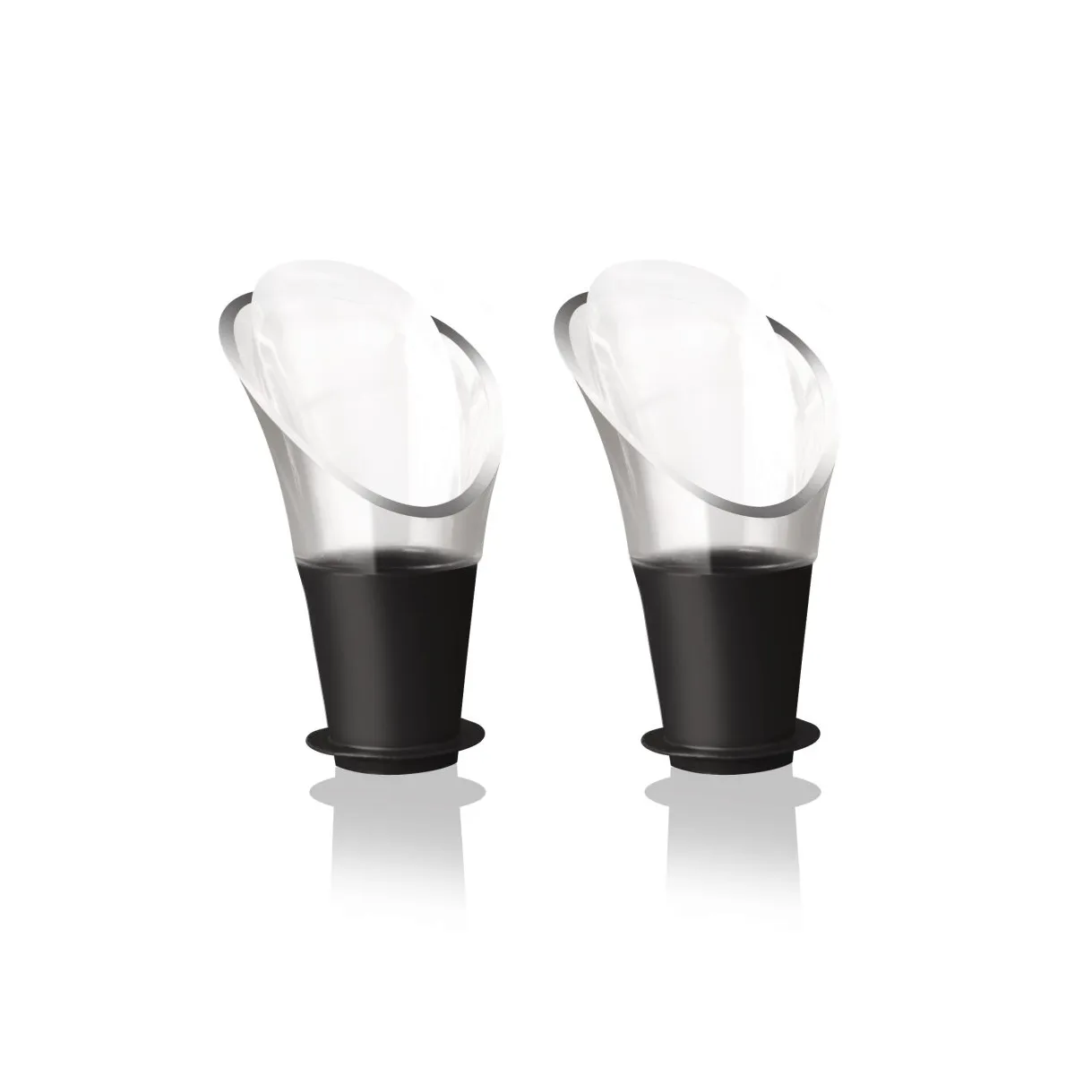 Servidor de vino Vacuvin Crystal, 2-pack Vacuvin