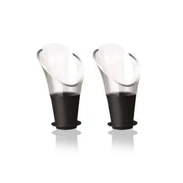 Servidor de vino Vacuvin Crystal - 2-pack - Vacuvin