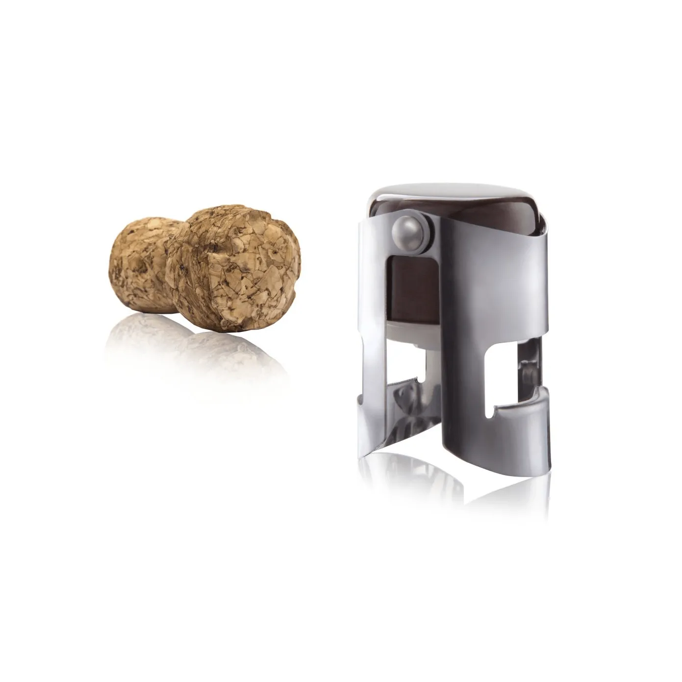 Tapón para vino Vacuvin champagne stopper, Acero inoxidable Vacuvin