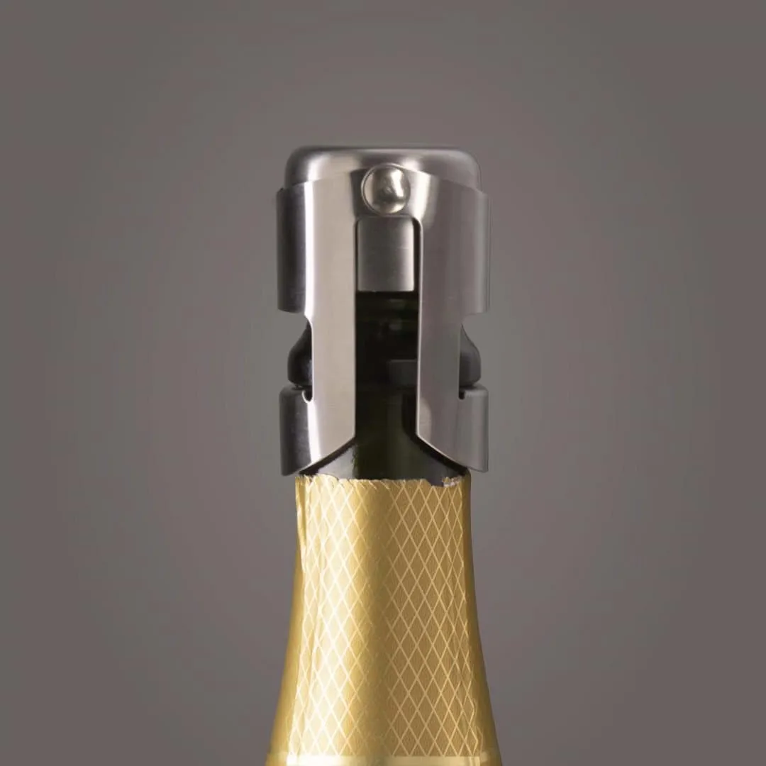 Tapón para vino Vacuvin champagne stopper, Acero inoxidable Vacuvin