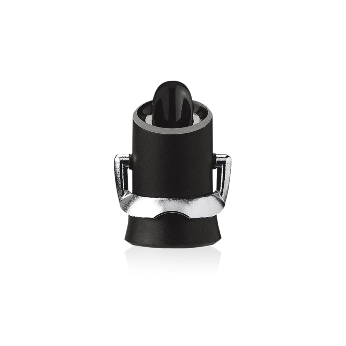 Tapón y servidor de champán Vacuvin, Negro Vacuvin