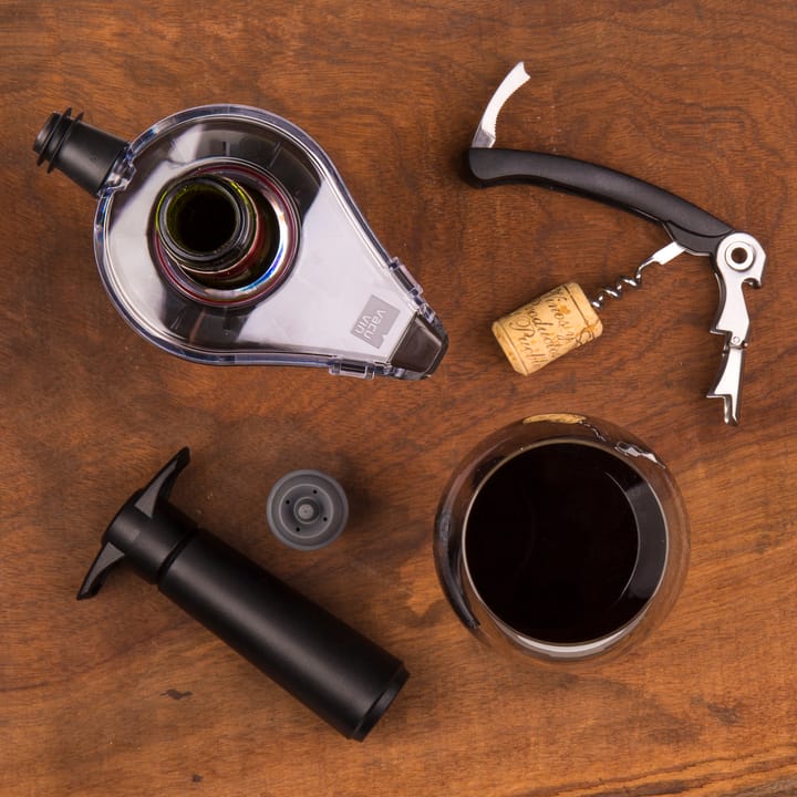 Vacuvin wine saver gift pack, Negro Vacuvin