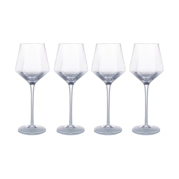 4 Copas de vino HEXA 35 cl - Transparente - Vargen & Thor