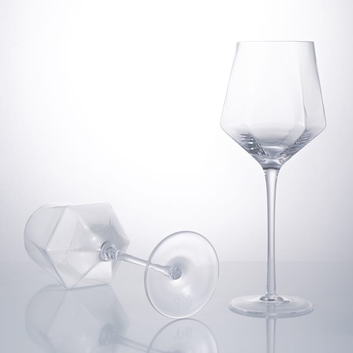 4 Copas de vino HEXA 35 cl - Transparente - Vargen & Thor