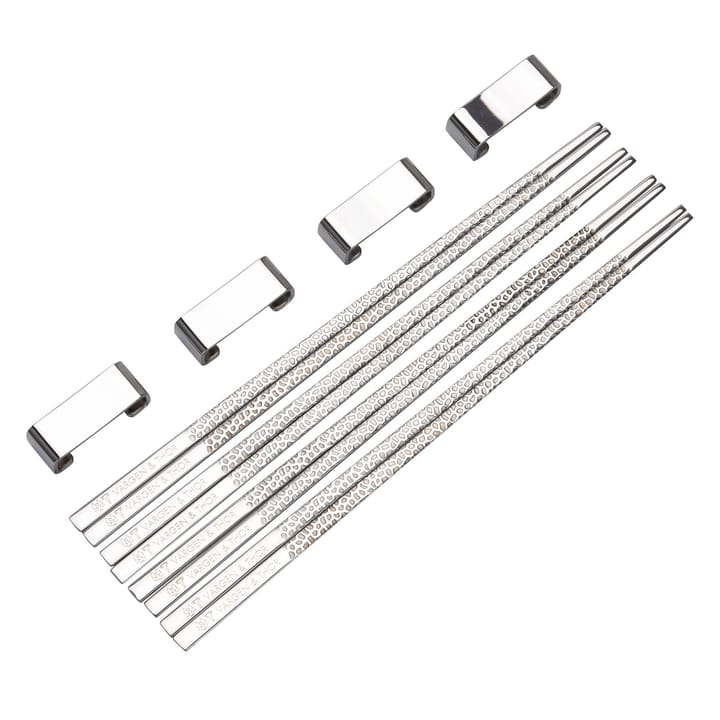 4 Palillos Kito Chopsticks, plata Vargen & Thor