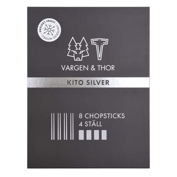 4 Palillos Kito Chopsticks - plata - Vargen & Thor
