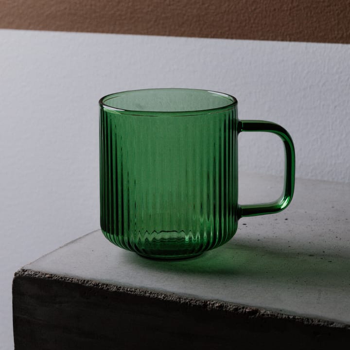 4 Tazas de café YKON 41 cl, Verde Vargen & Thor