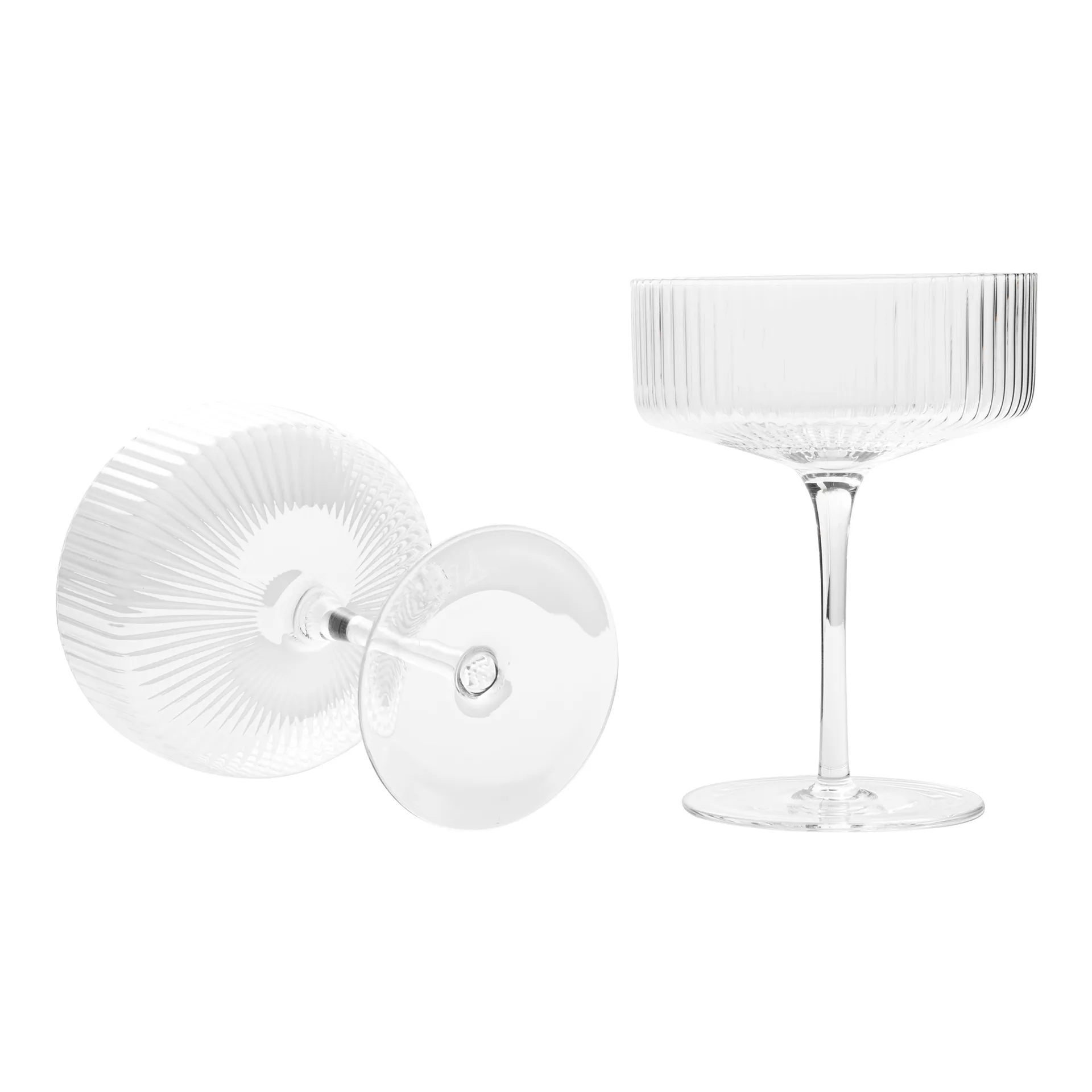 4 Vasos de cóctel YKON 25 cl, Transparent Vargen & Thor