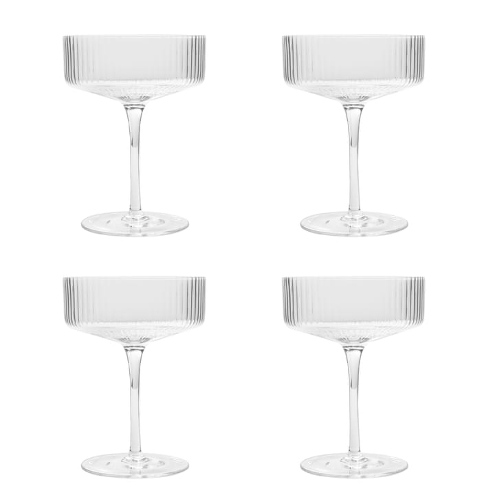 4 Vasos de cóctel YKON 25 cl, Transparent Vargen & Thor