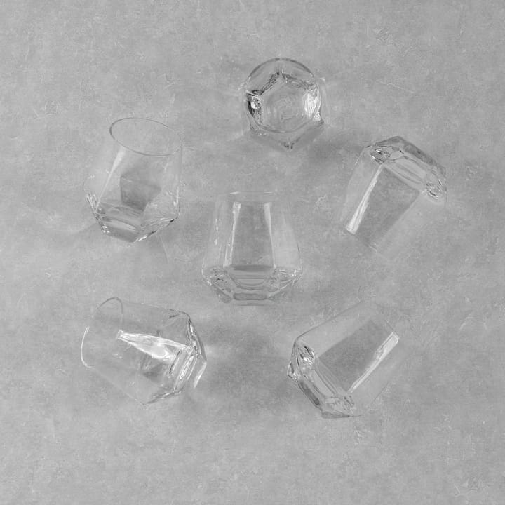 6 Vasos Hexa 30 cl, Transparente Vargen & Thor