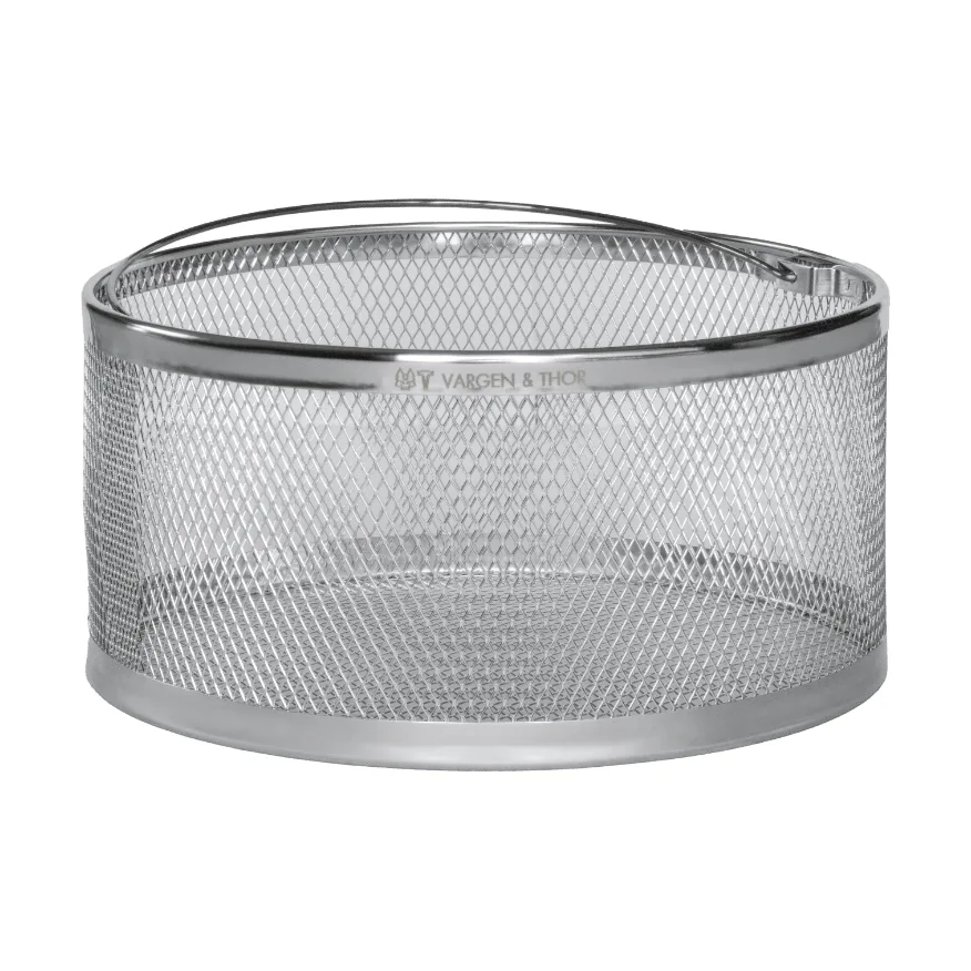 Cesta para pasta Bas, Plateado, Ø21 cm Vargen & Thor