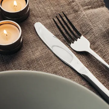 Cubertería Nord 16 piezas - Plata pulida - Vargen & Thor